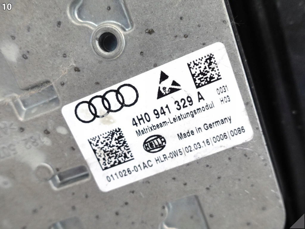 фото №11, Audi rs7 4g8 c7 lift 14-18 лампа full led matrix левая комплектная europa