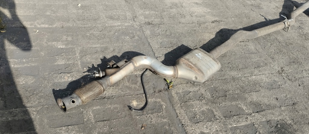 Гаситель конечный катализатор выхлоп труба выхлопная mercedes glc w253 2.2 cdi Оригинал