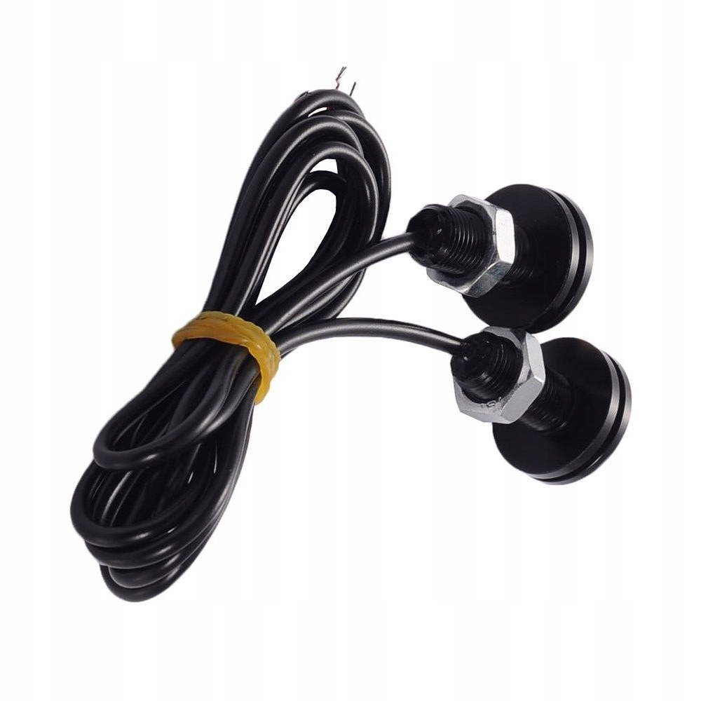 фото №15, Лінзи світло денні drl led cob круглі лампочка 3w 2x 22mm