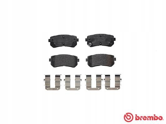 Тормозные колодки тормозные задний  brembo Доставка