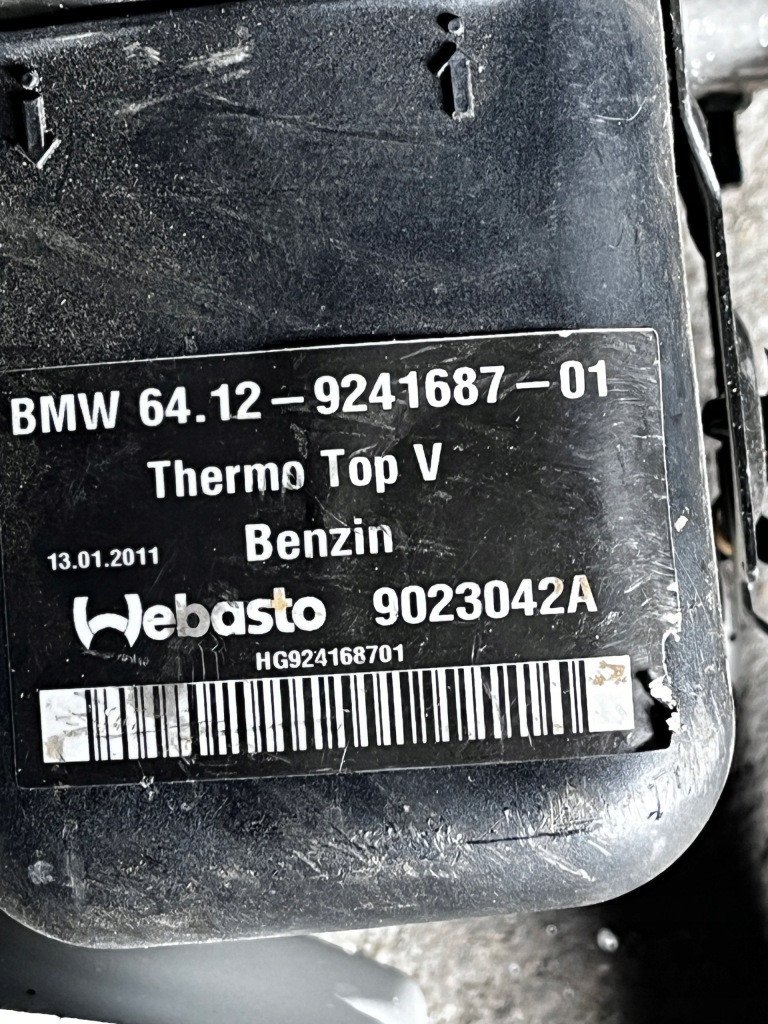 фото №16, 11 bmw x5 e70 webasto підігрів стояночний бензин 9241687