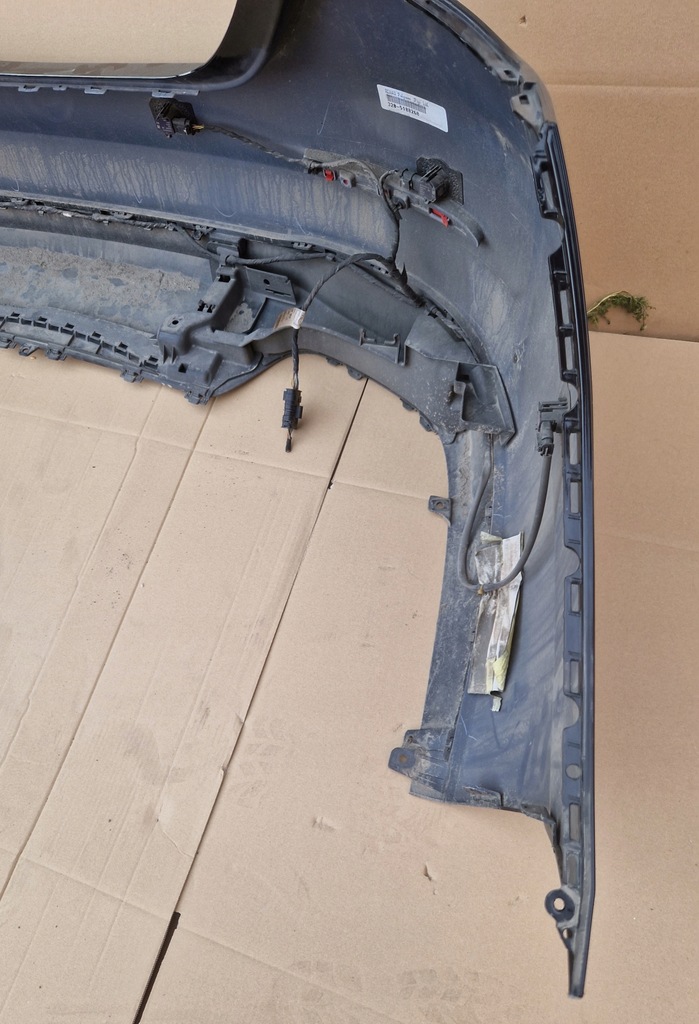 фото №15, Mercedes c-klasa w206 задняя бампер крышка багажника лампы