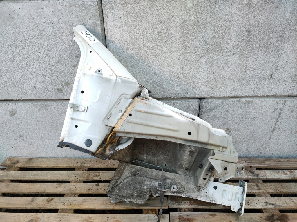 фото №1, Fiat 500 07-22 лонжерон права підкрилок перед