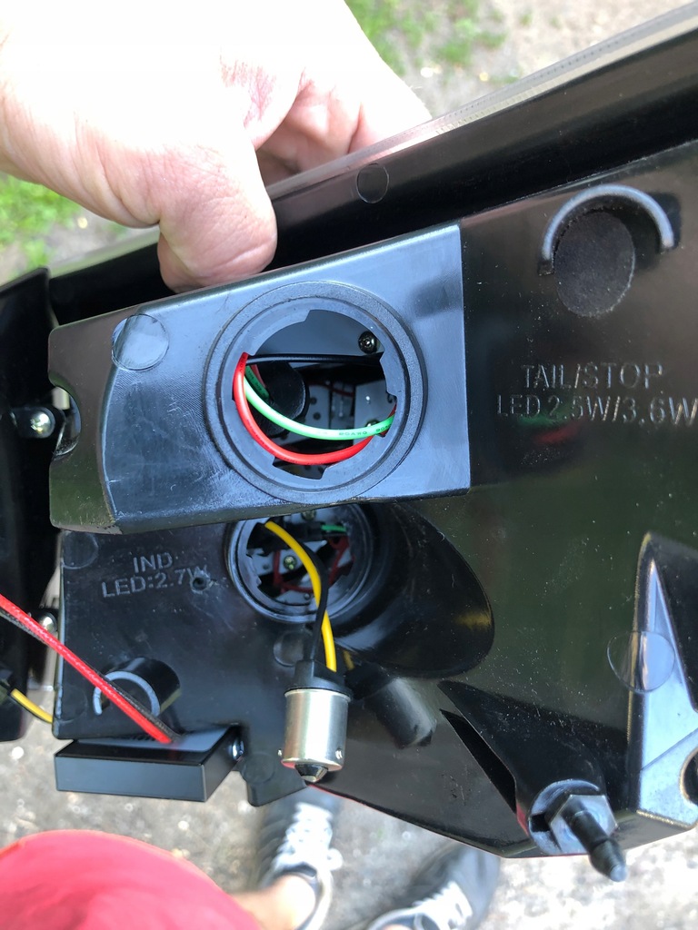 фото №5, Лампа задняя левая hyundai ix35 led bar 10-