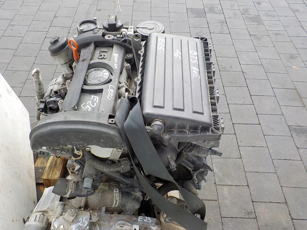 фото №7, Seat ibiza 6j 10r fabia ii 1.6 16v 105km двигатель bts kompletny автоматическая коробка передач