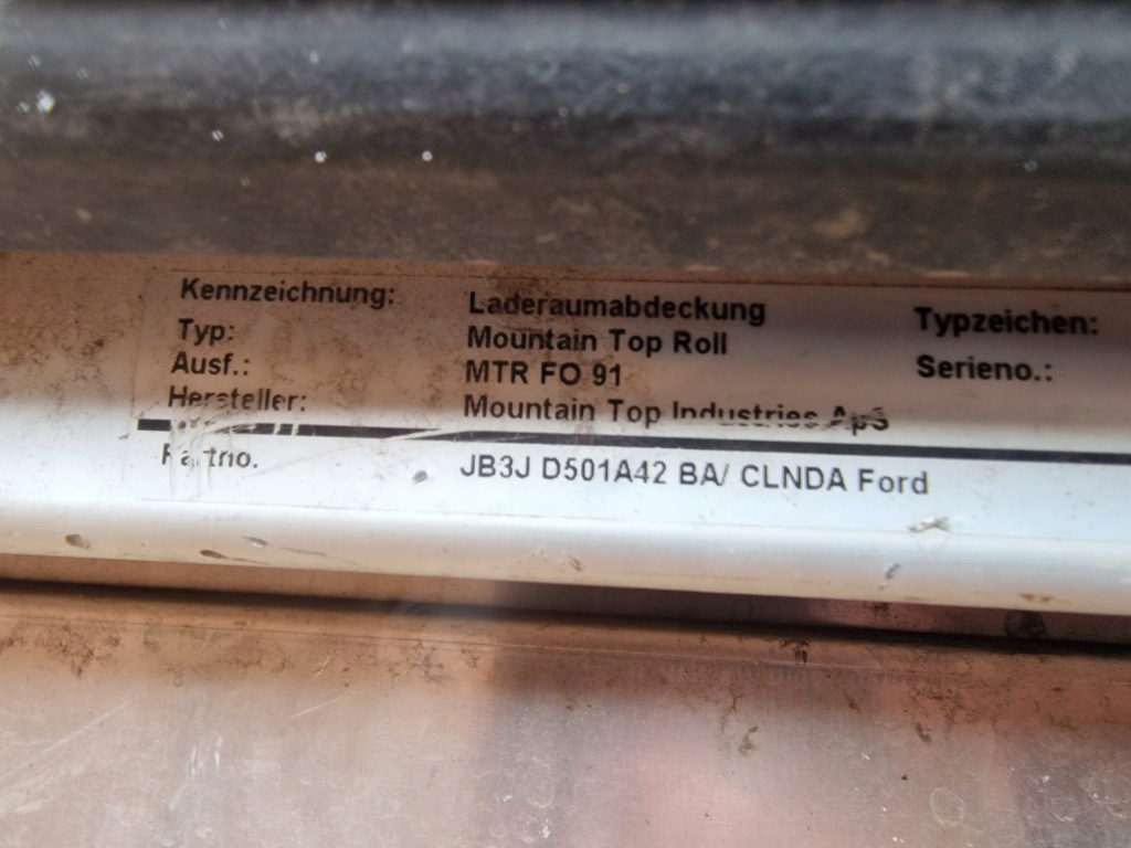 фото №10, Jb3j-d501a42ba шторка ford ranger 2011- mountain top обшивка