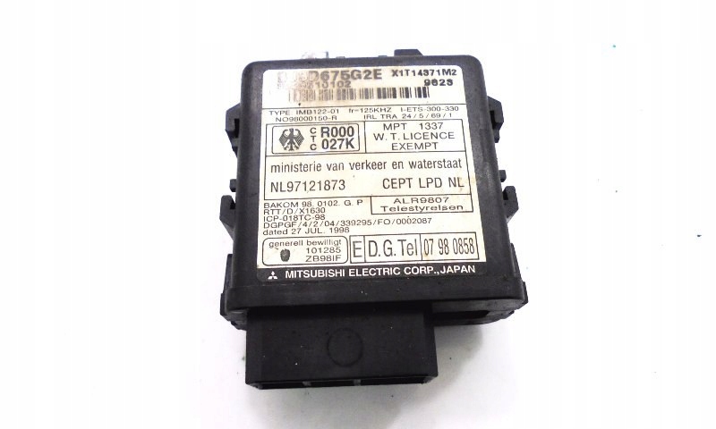 фото №1, Модуль блок управления mazda premacy 1.8