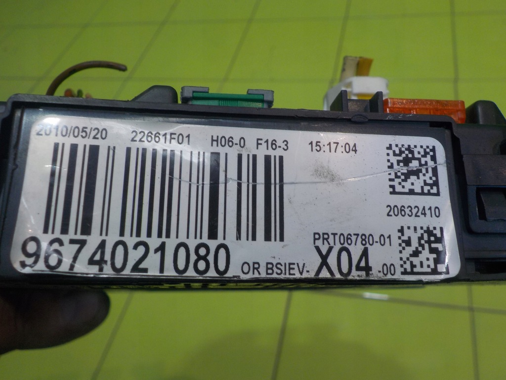 фото №4, Peugeot 207 i lift 1.6 vti 10r коробка модуль bsi 22661f01 9674021080