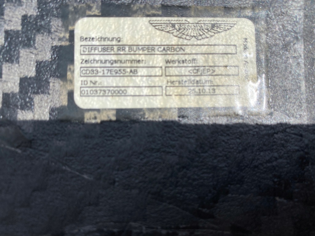 фото №7, Поріг молдинг поріг aston martin vanquish карбон