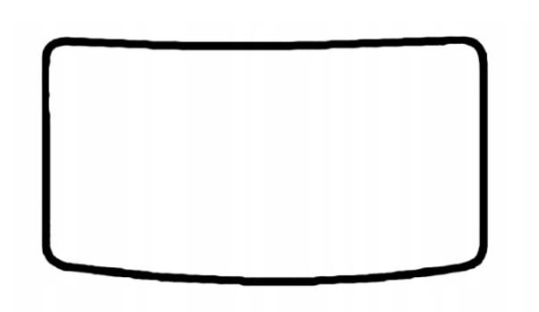 фото №1, Прокладка стекло передней vw transporter t4