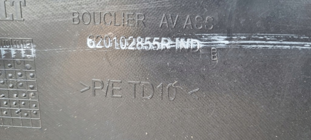 фото №14, Renault zoe бампер перед оригинал b328