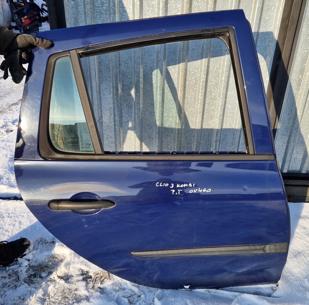 фото №1, Дверь правый задняя renault clio iii kombi ov460