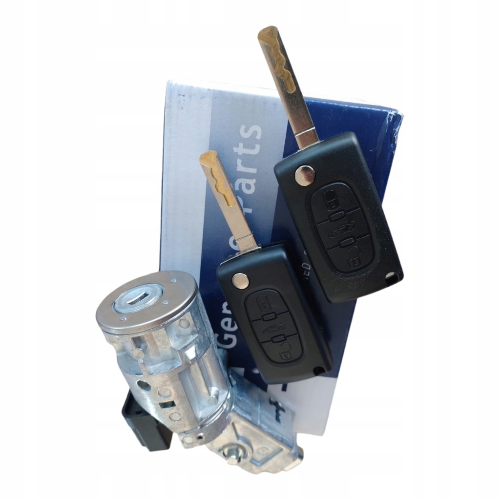 фото №1, Замок запалювання 2 ключі pod pilot citroen berlingo ii peugeot partner 2 2008-