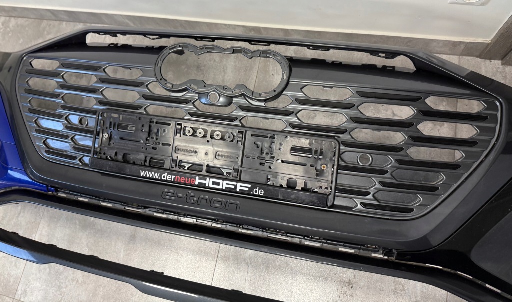 Купить Бампер передний с решетка радиатора audi e-tron lift 23 q8 s-line омыватель 6xpdc