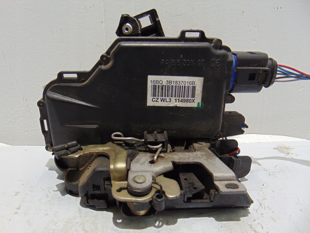 фото №1, Замок дверь правый перед 6 pin skoda octavia i