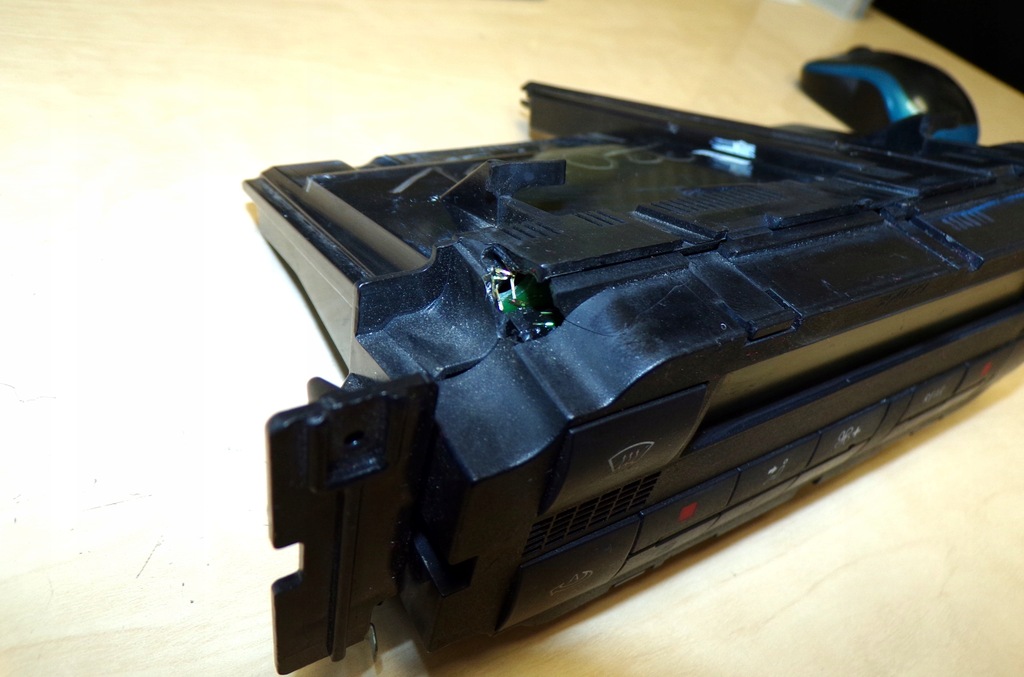 фото №6, Vw t5 caravelle multivan 03- панель вимикач обдув кліматронік