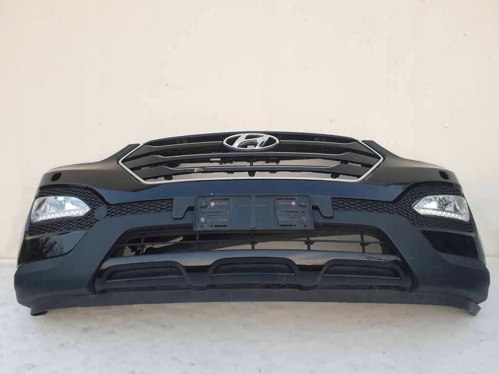 фото №1, Hyundai santa fe iii 12-15 бампер перед передний led омыватель