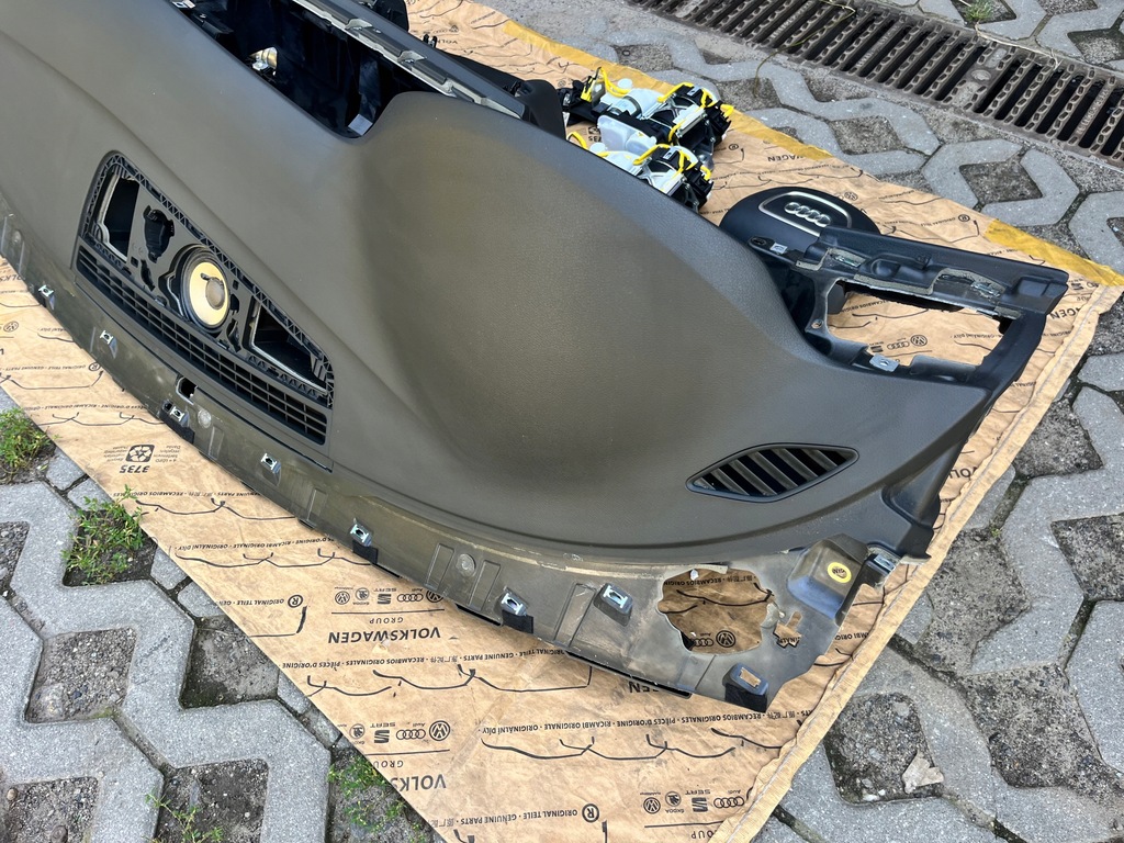 фото №11, Консоль приборная панель приборная панель подушка безопасности ремни audi a6 c7 4g czarna soul- 100% демонтаж