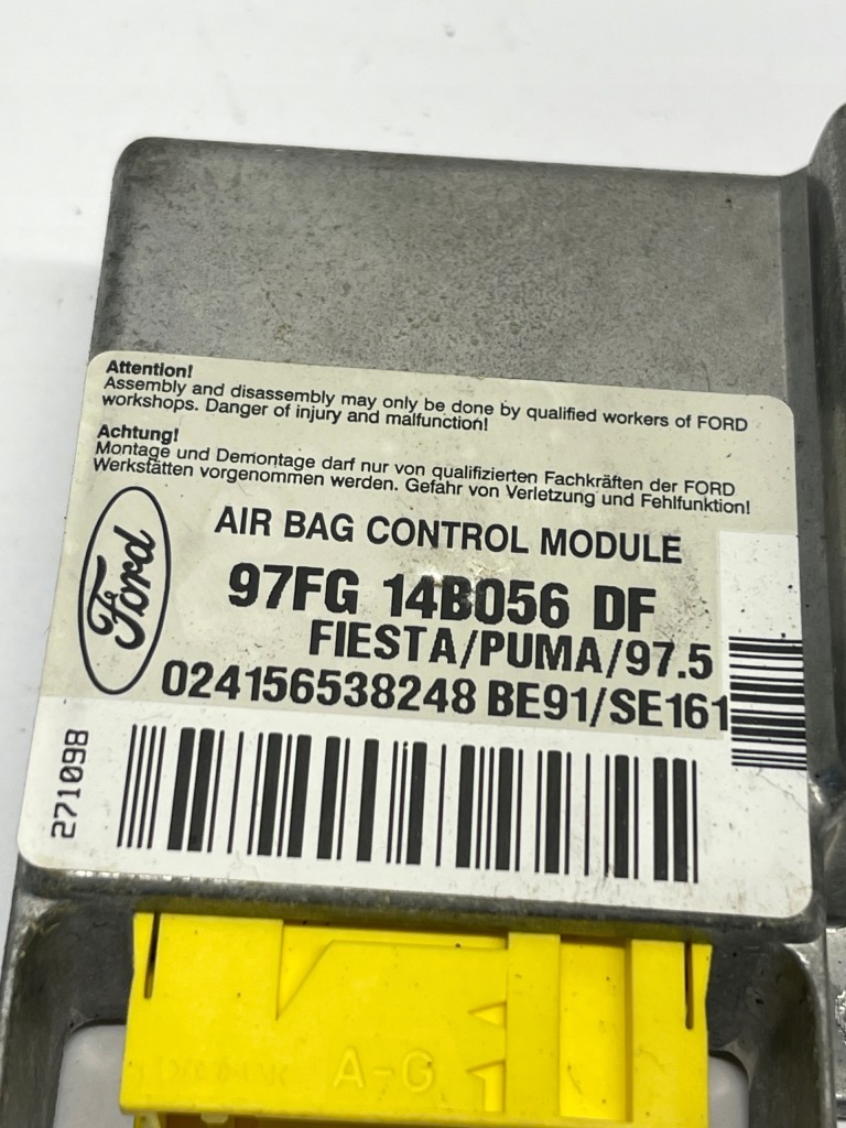 фото №3, Модуль подушка безопасности ford оригинальный номер 97fg14b056df