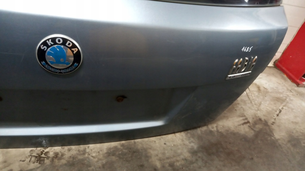 фото №5, Задняя крышка багажника skoda fabia i hb 03r