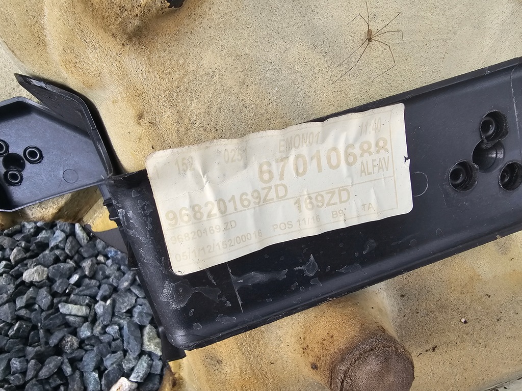 фото №7, Коврик обшивка пол резиновый элемент berlingo partner iii 1.6 hdi #5997