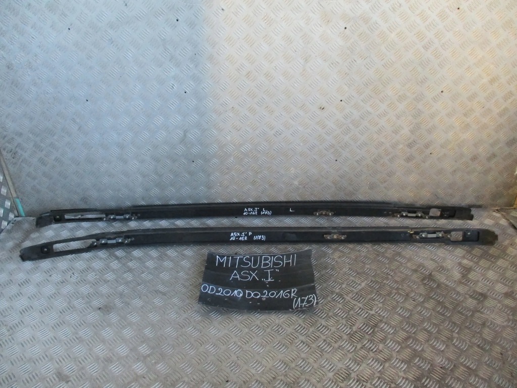 фото №6, Рейлінги дахові mitsubischi asx 10-16r комплект