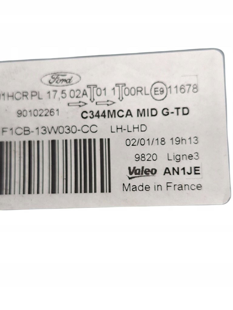 Фара передняя левая ford c-max mk2 рестайлинг  led в Украине