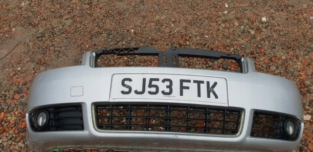 фото №1, Audi a4 b6 cabrio бампер передній перед протитуманні фари