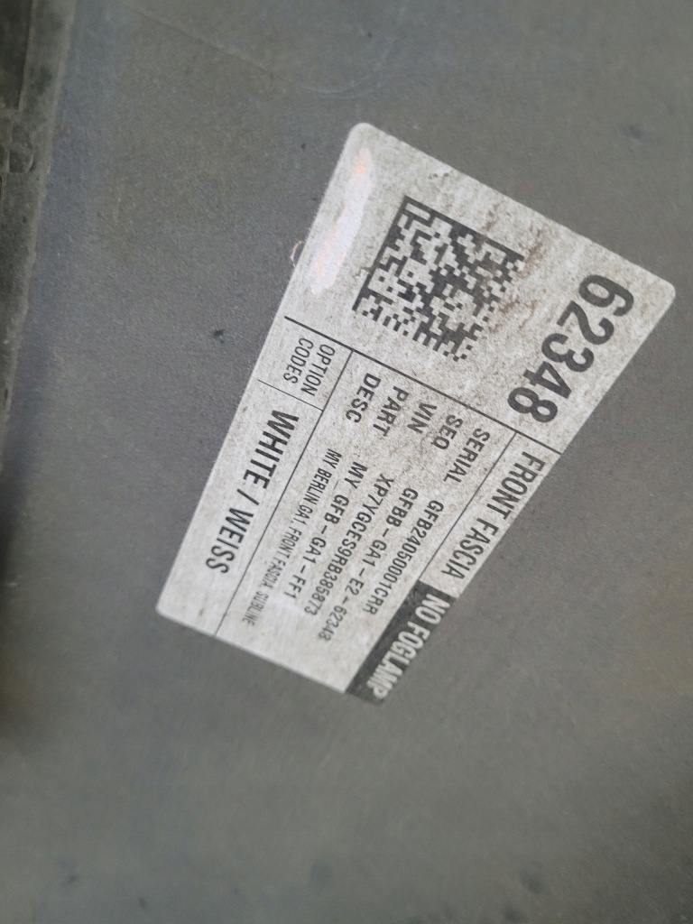 фото №9, Tesla model y бампер перед передний оригинал