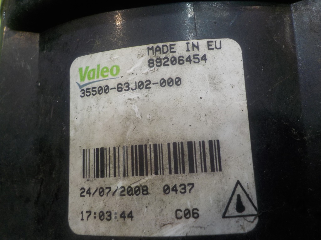 фото №5, Opel agila b ii 08r 5d протитуманна фара лівий 89206454