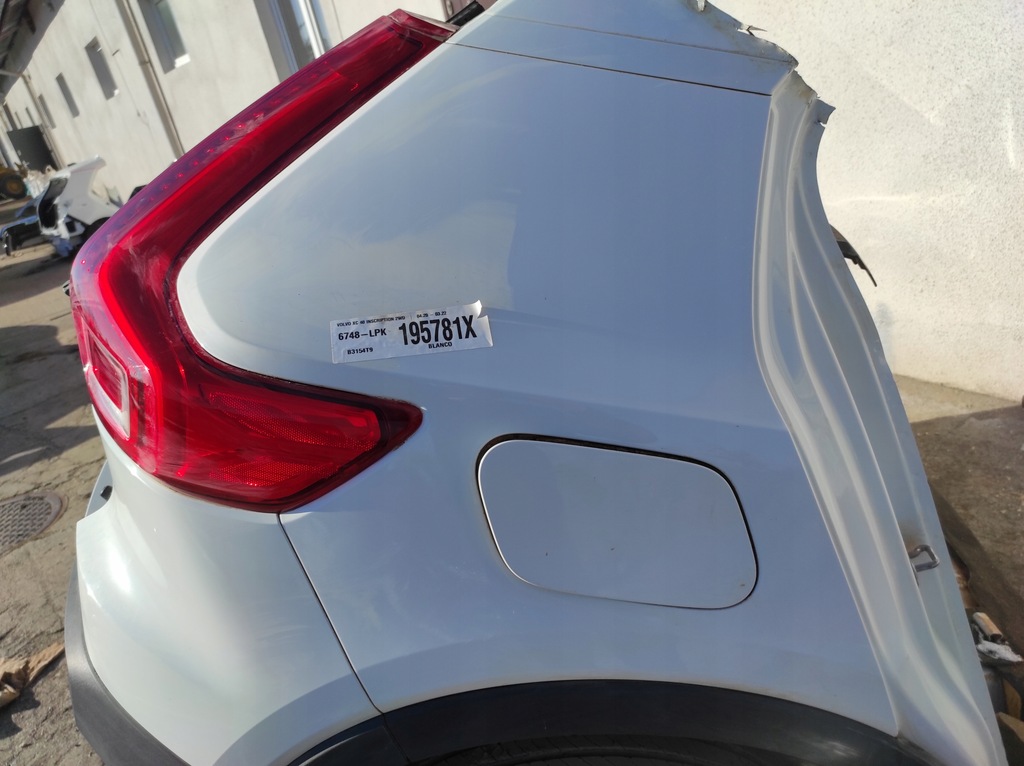 фото №1, Крила задній правий volvo xc40