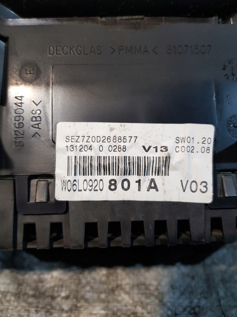 фото №7, Счетчик seat ibiza iii 1.9d 6l0920801a eu