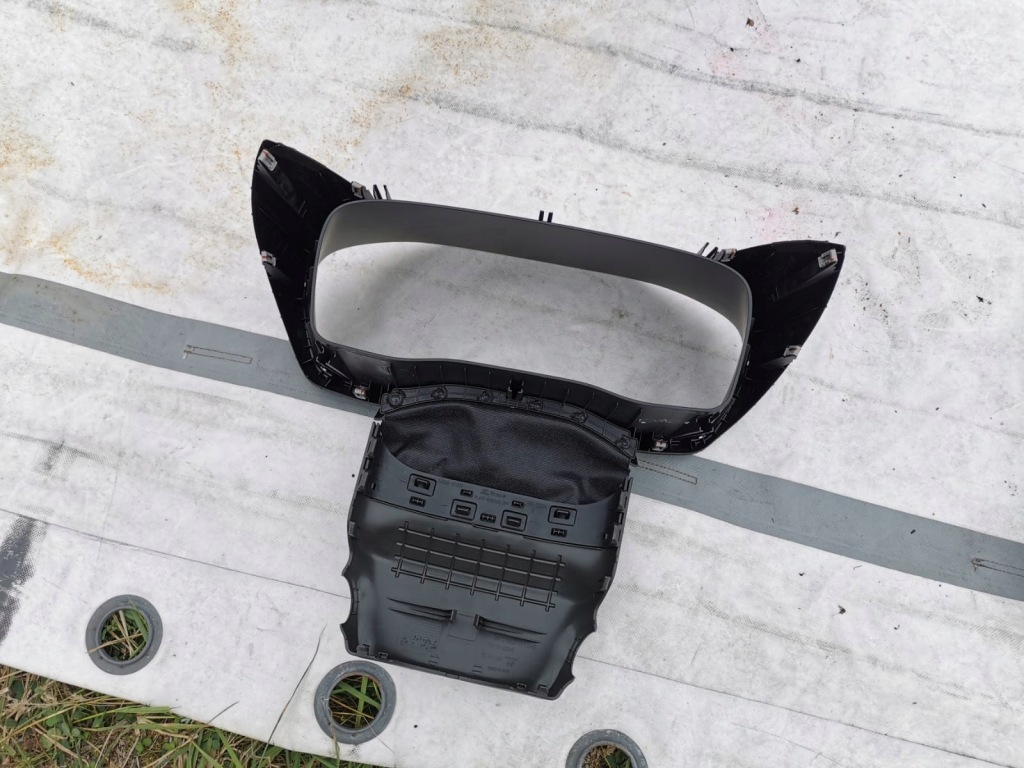 фото №9, Захист заглушка накладка консолі пластик, hyundai santa fe iv 1.6 plug-in