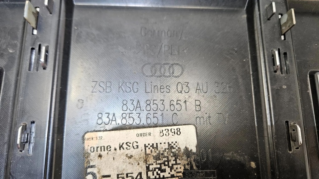 фото №11, Решітка радіатора решітка радіатора решітка радіатора радіатора audi q3 s-line lift 83a853651b