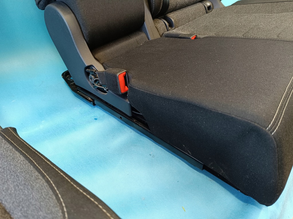 фото №13, Skoda kodiaq 1 1.5 tsi 2019r заднее сиденье сиденья задняя lvw satinschwarz grey isofix