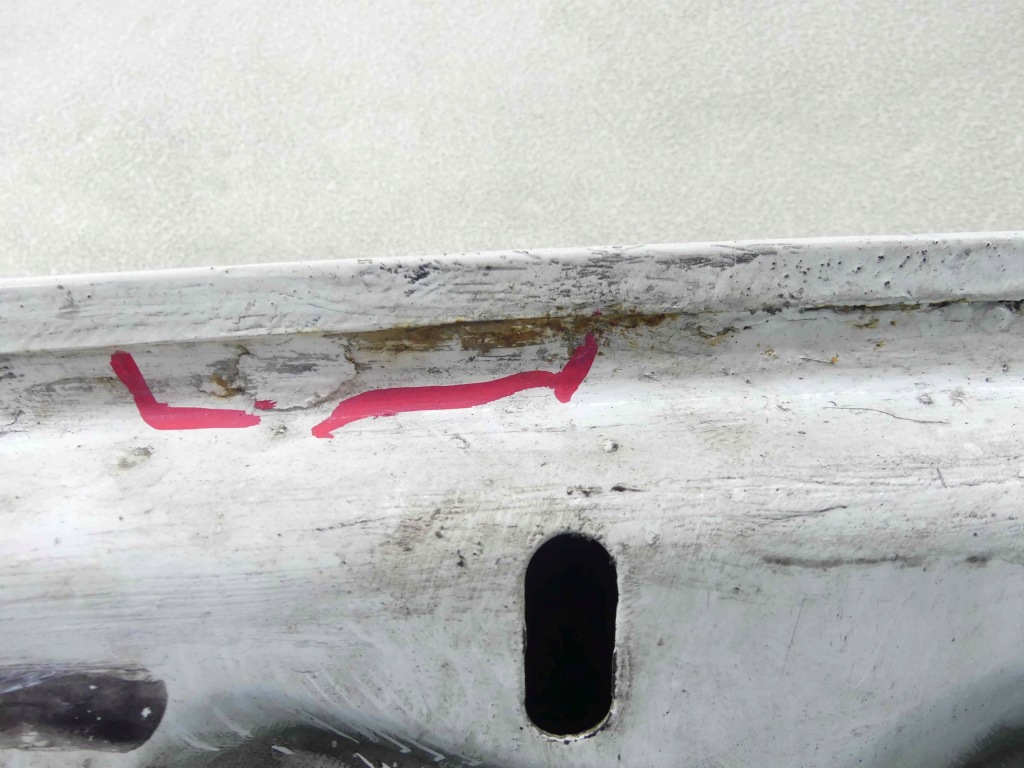 Капот передня ford fiesta mk6 білий Оригінал