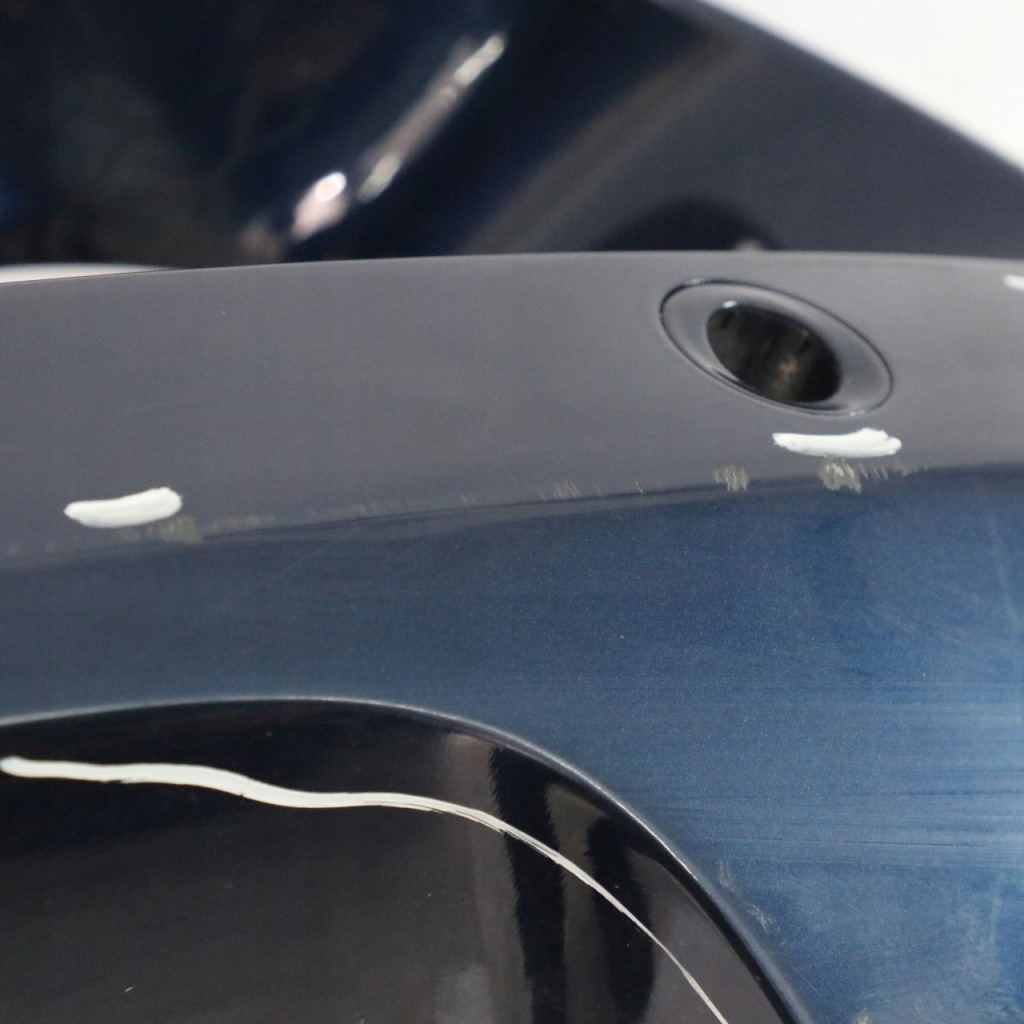 Bmw x5 e70 lci бампер задний tiefseeblau niebieski металлик - a76 Доставка