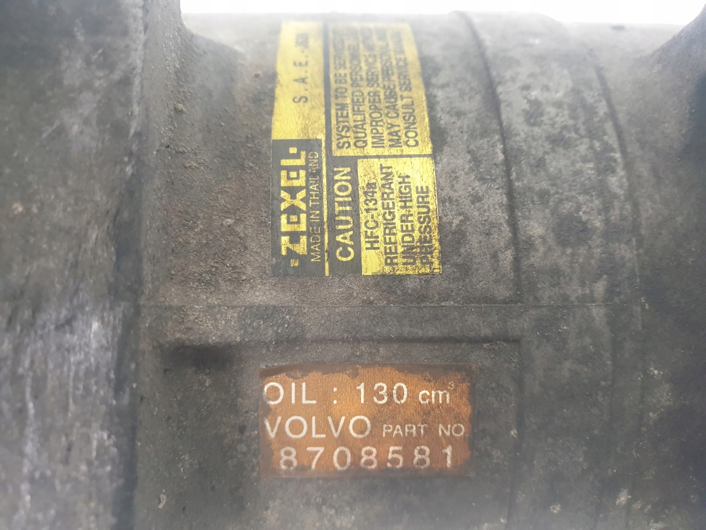 фото №8, Volvo s80 2.4 d5 компресор кондиціонера