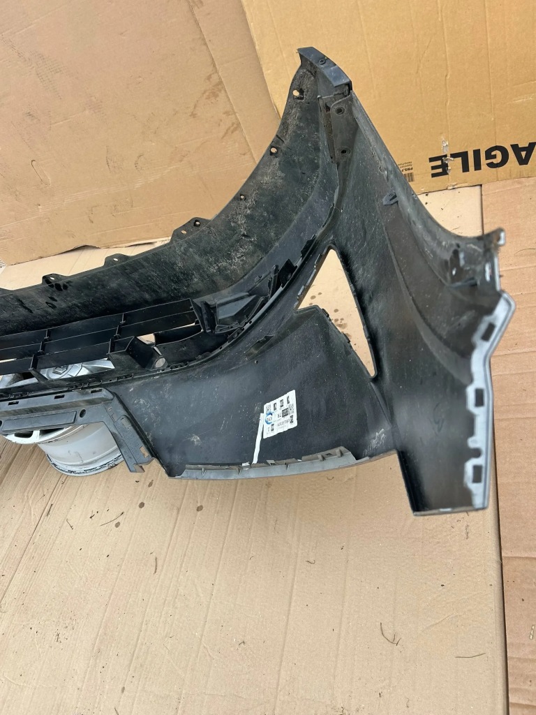 фото №6, Nissan qashqai iii j12 21- бампер передний серебристый перед pdc