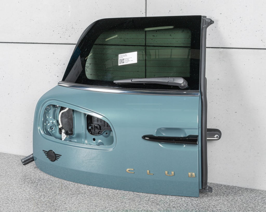 фото №3, Mini f54 clubman крышка багажника багажника дверь левая цвет sage green c4l
