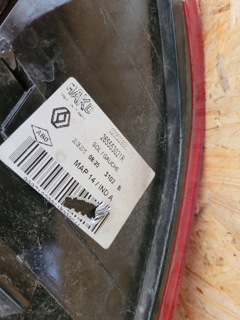 фото №6, Лампа задня задня ліва renault clio iv 4 hb