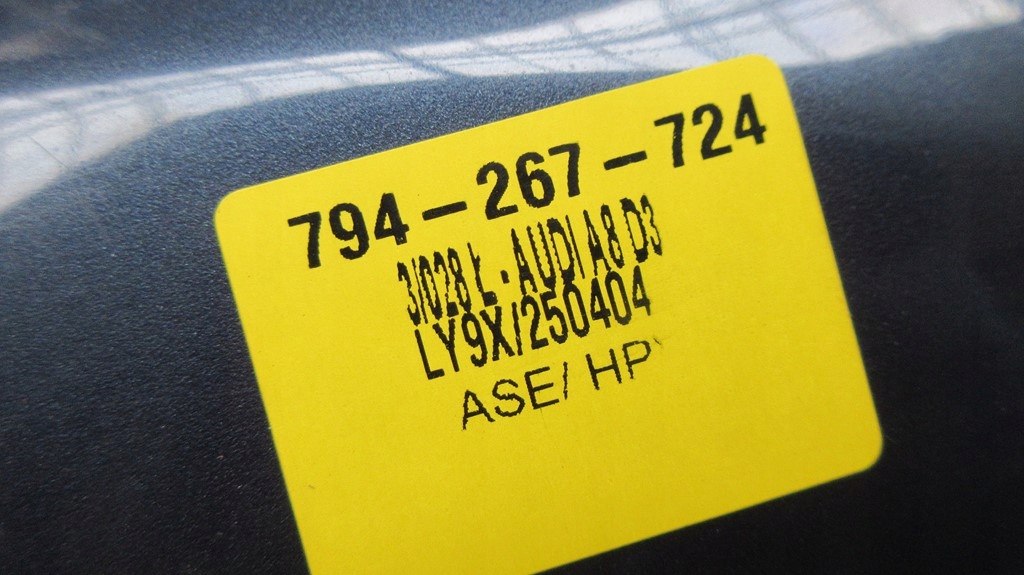 фото №8, Audi a8 d3 4e 2004 ly9x крила правий перед передній