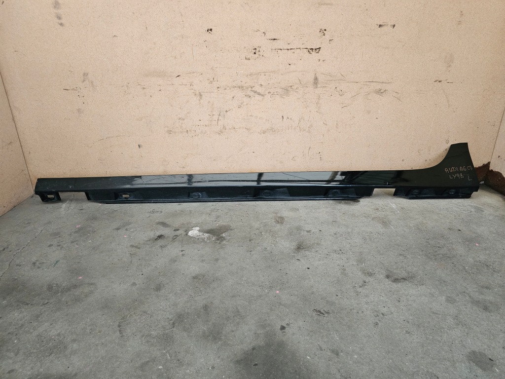 Audi a6 c7 седан 2010-2019 молдинг поріг накладка ліва ly9b 4g0853855g Недорого