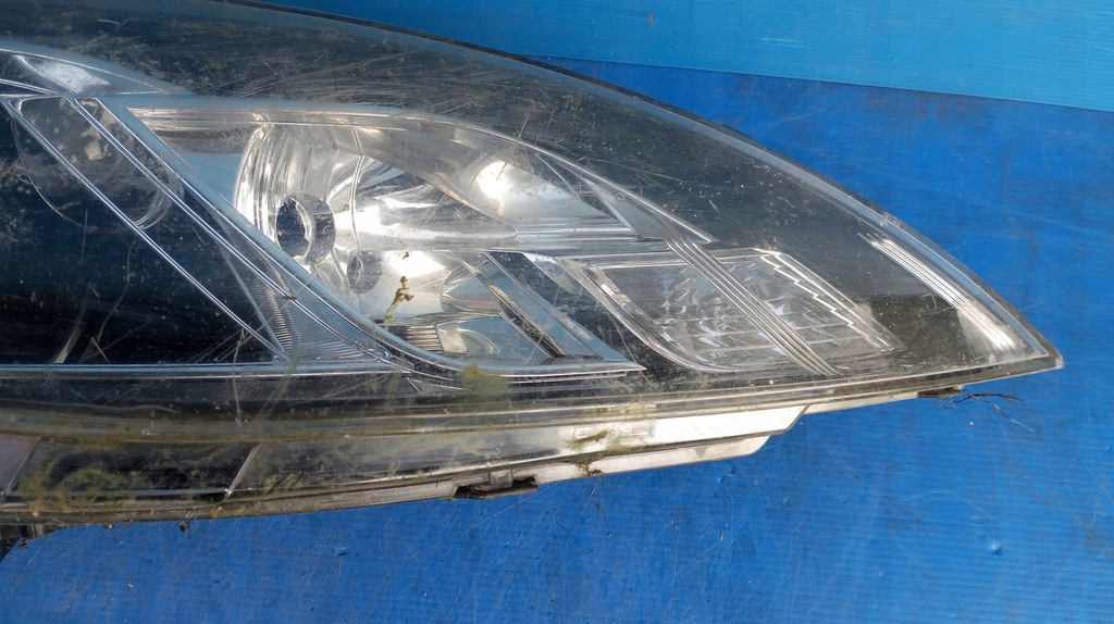 фото №11, Лампа правый перед фара ксенон eu линза mazda 6 ii gh 2008-