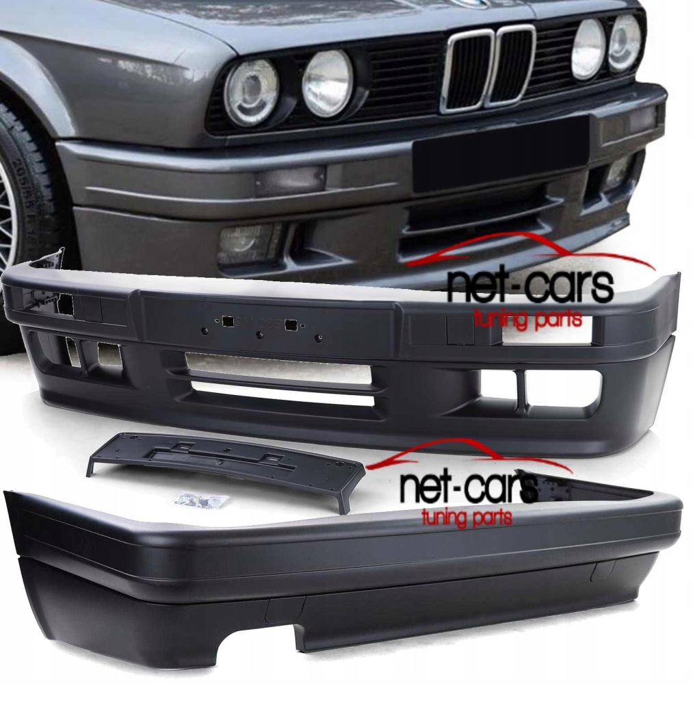 фото №1, Бампер перед задня bmw 3 e30 m technik 2 tech пластик