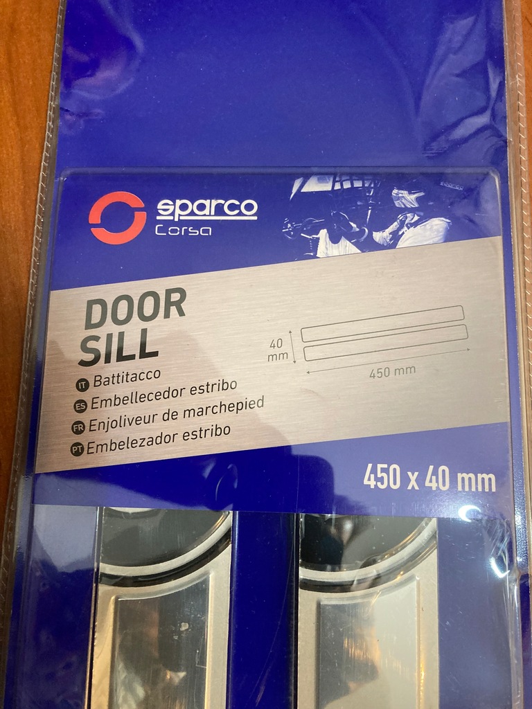 фото №9, Sparco молдинг накладка порог алюминий молдинг порог samoprzylepna super