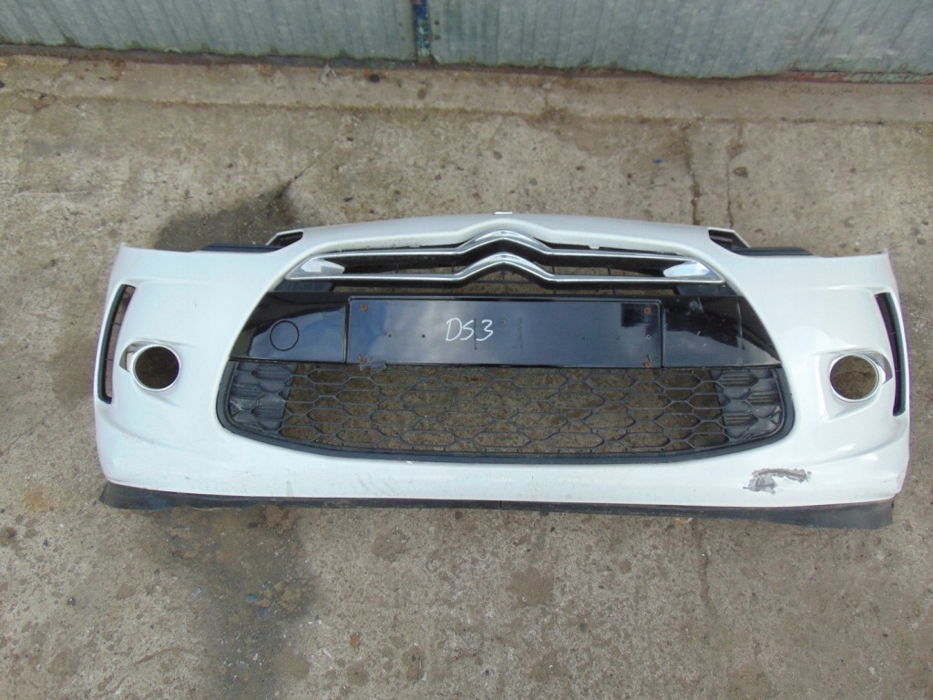 фото №1, Бампер перед citroen ds3 9687534777 белый ewp