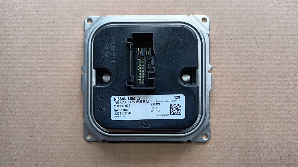 фото №2, Модуль led renault nissan 260558992c
