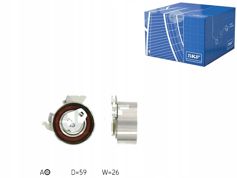 фото №1, Skf ролик натяжителя chevrolet captiva 2.4 c100. c