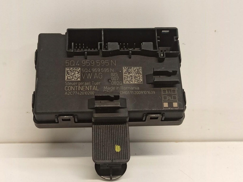 фото №1, Skoda superb модуль блок керування двері 5q4959595n